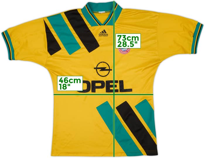 1993-96 Bayern Munich Away Shirt - 5/10 - (L)