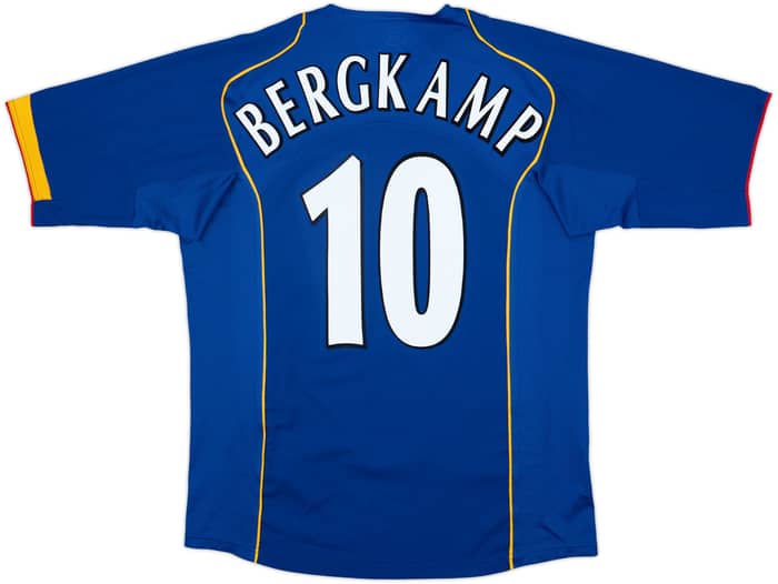 2004-06 Arsenal Away Shirt Bergkamp #10 - 9/10 - (M)