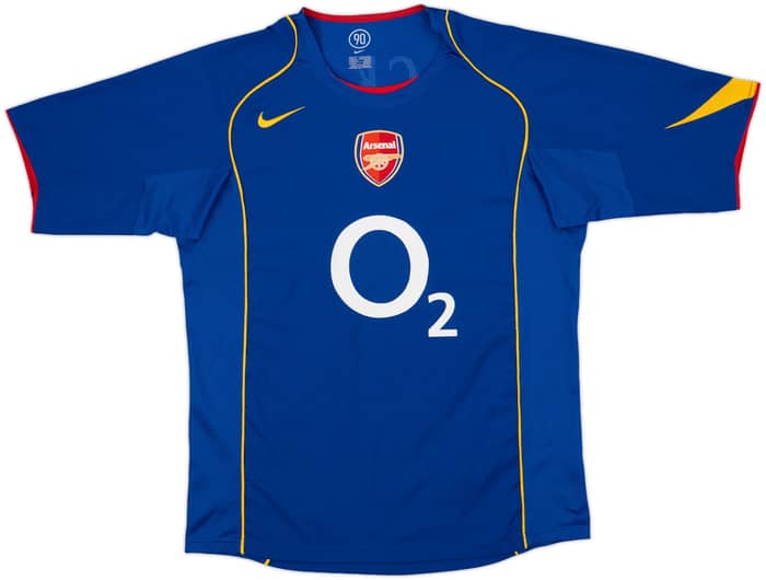2004-06 Arsenal Away Shirt Bergkamp #10 - 9/10 - (M)