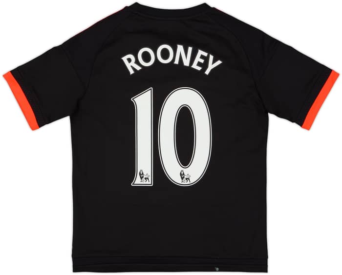 2015-16 Manchester United Third Shirt Rooney #10 - 9/10 - (L.Boys)