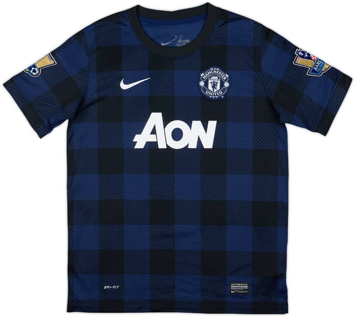 2013-14 Manchester United Away Shirt Rooney #10 - 9/10 - (L.Boys)