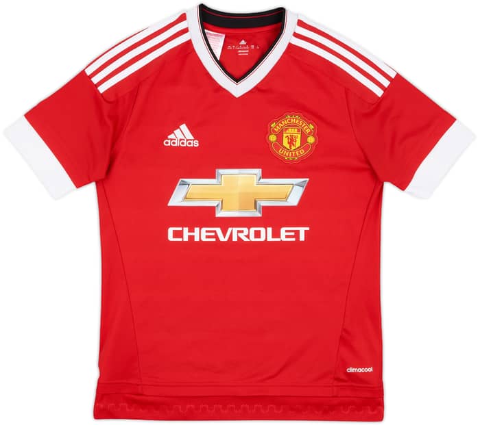 2015-16 Manchester United Home Shirt Rooney #10 - 5/10 - (L.Boys)