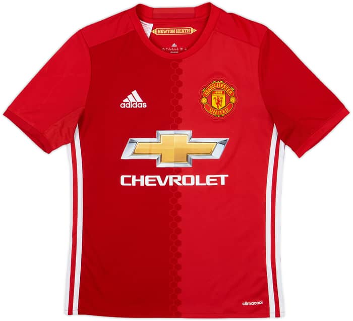 2016-17 Manchester United Home Shirt Rooney #10 - 8/10 - (L.Boys)