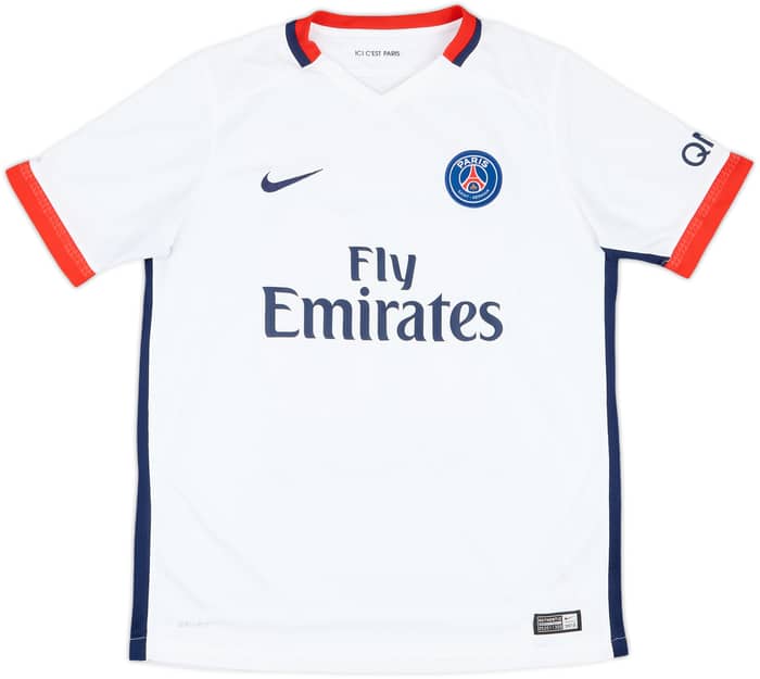 2015-16 Paris Saint-Germain Away Shirt Ibrahimovic #10 - 6/10 - (XL.Boys)