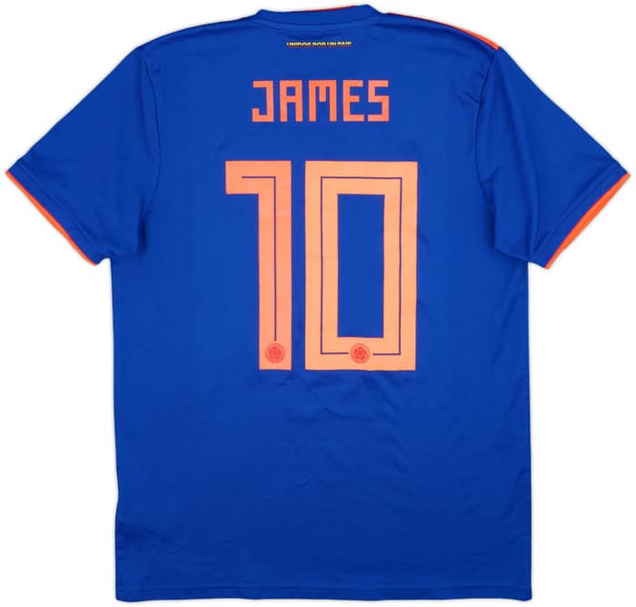 2018-19 Colombia Away Shirt James #10 - 10/10 - (M)