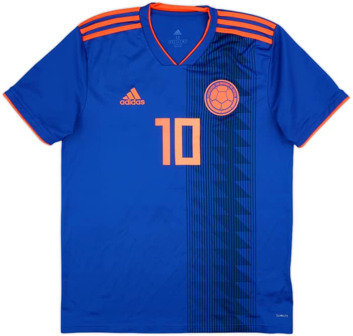 2018-19 Colombia Away Shirt James #10 - 10/10 - (M)