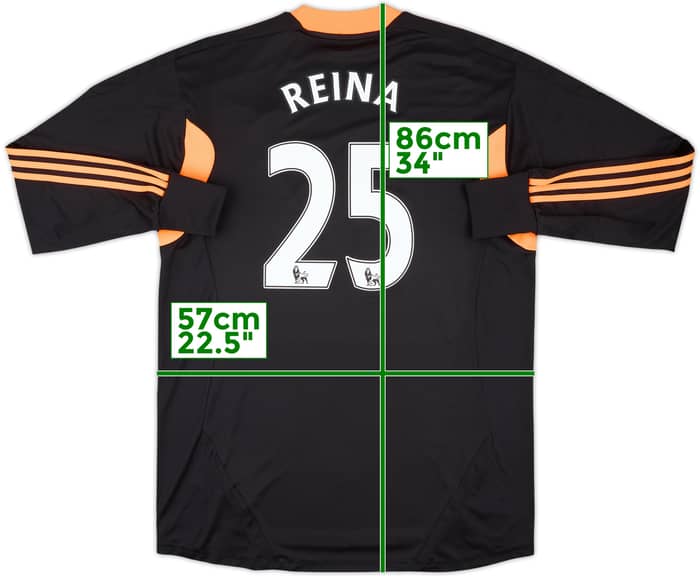 2010-11 Liverpool GK Shirt Reina #25 - 8/10 - (XL)