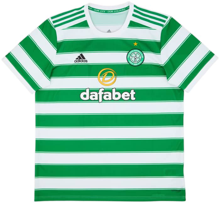 2021-22 Celtic Home Shirt - 10/10 - (XL)