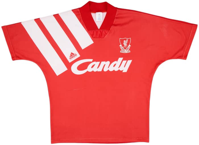 1991-92 Liverpool Home Shirt - 8/10 - (M/L)