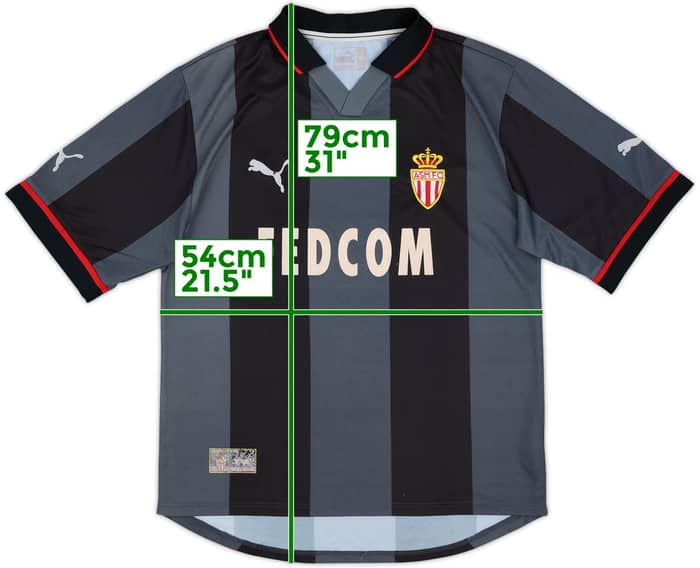 2001-02 Monaco Third Shirt - 6/10 - (XL)