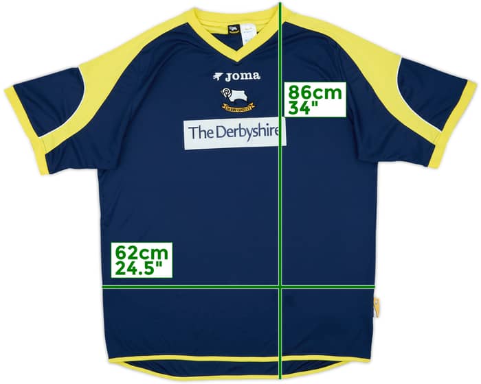 2005-06 Derby County Away Shirt - 8/10 - (XL)