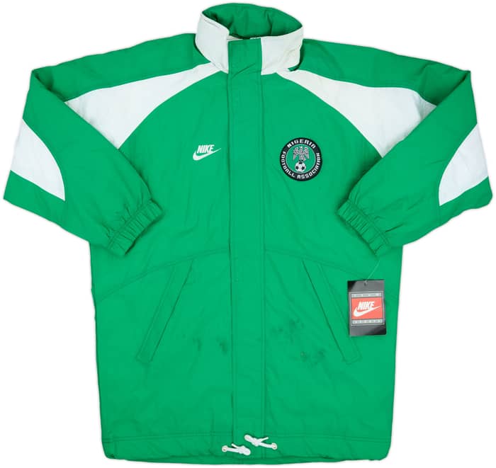 1996-98 Nigeria Nike Player Issue Padded Bench Coat (M)