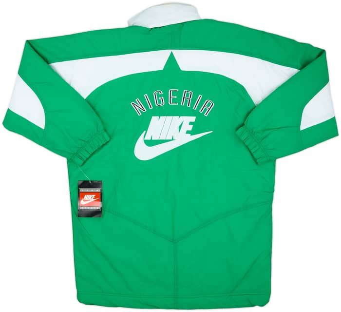 1996-98 Nigeria Nike Player Issue Padded Bench Coat (M)