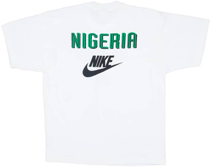 1996 Nigeria Nike Graphic Tee - 7/10 - (L)