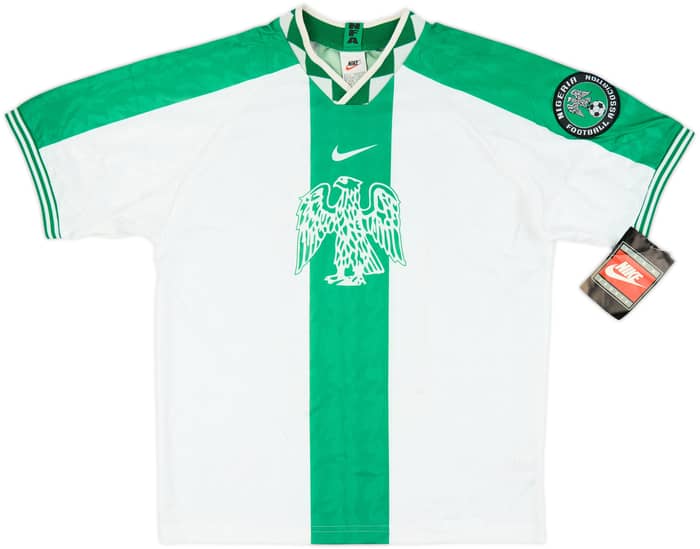 1996-98 Nigeria Player Issue Nike Training Shirt (L)