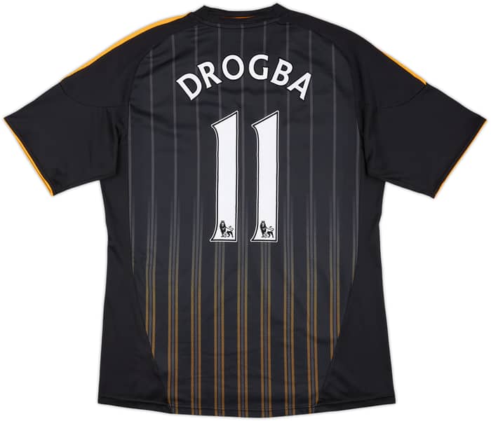 2010-11 Chelsea Away Shirt Drogba #11 - 7/10 - (L)
