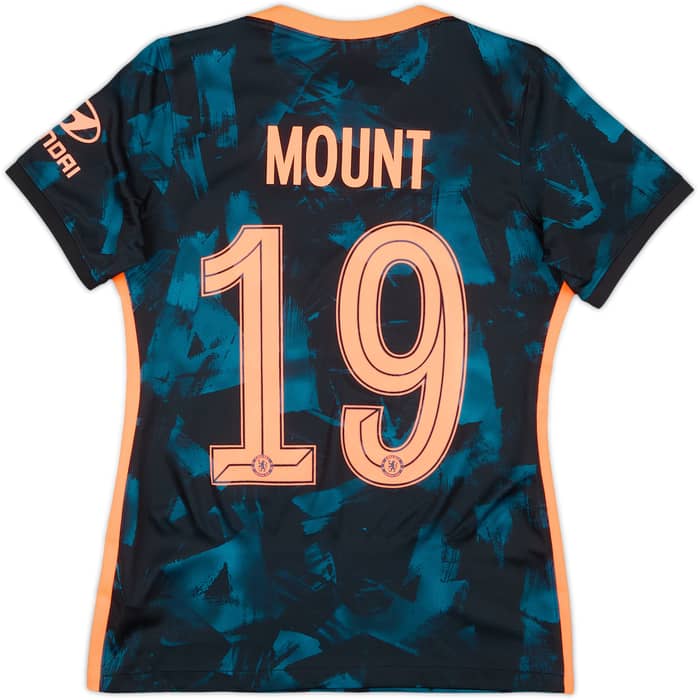 2021-22 Chelsea Third Shirt Mount #19 - 8/10 - (Women's M)