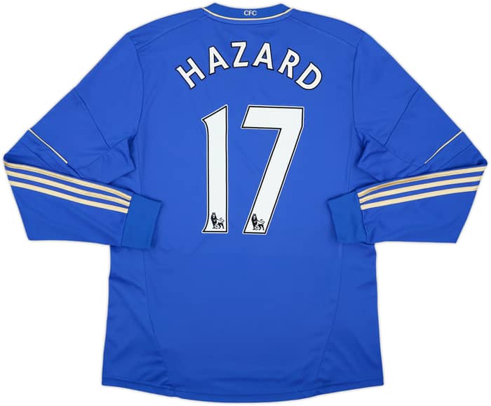 2012-13 Chelsea Home L/S Shirt Hazard #17 - 8/10 - (L)