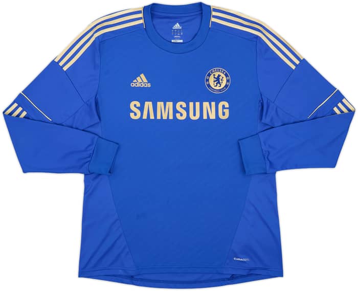 2012-13 Chelsea Home L/S Shirt Hazard #17 - 8/10 - (L)