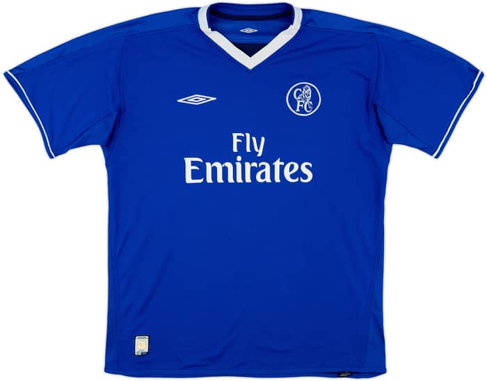 2003-05 Chelsea Home Shirt Lampard #8 - 6/10 - (L)