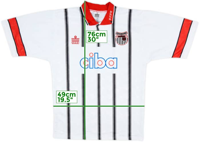 1993-94 Grimsby Town Home Shirt - 10/10 - (M)