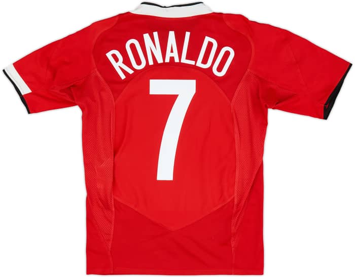 2004-06 Manchester United Home Shirt Ronaldo #7 - 6/10 - (S)