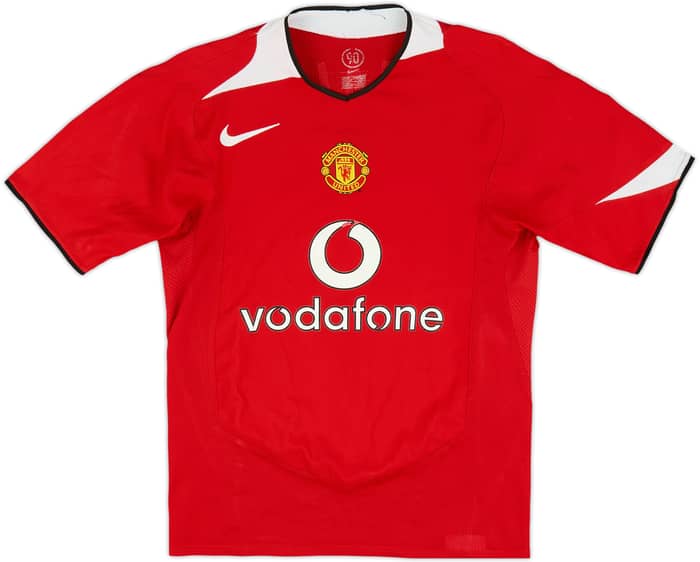2004-06 Manchester United Home Shirt Ronaldo #7 - 6/10 - (S)