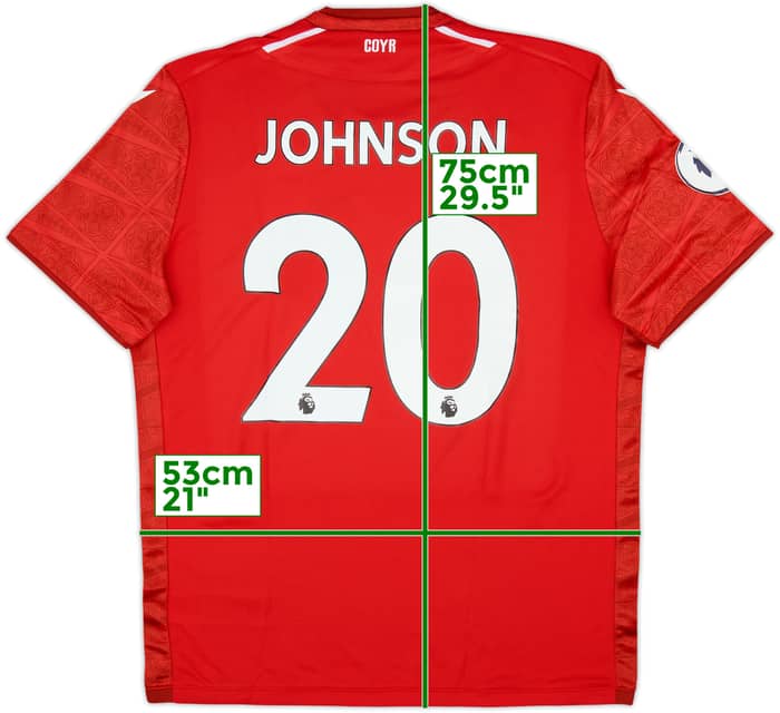 2022-23 Nottingham Forest Home Shirt Johnson #20 (XL)