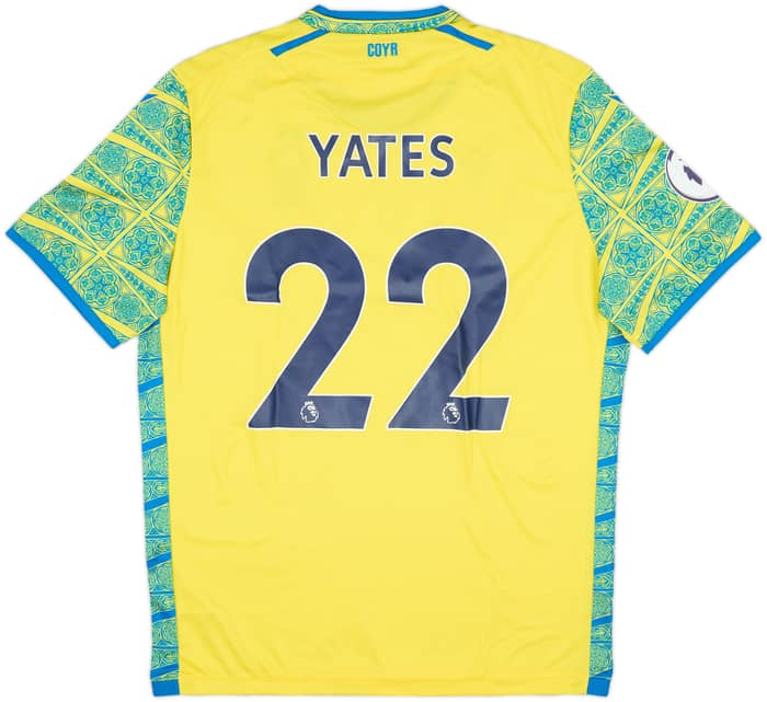 2022-23 Nottingham Forest Away Shirt Yates #22 (XL)