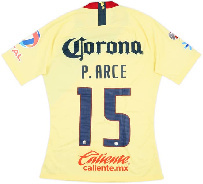 2018 Club America Match Issue Home Shirt P.Arce #15