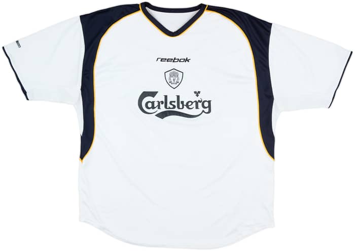 2001-03 Liverpool Away Shirt Gerrard #17 - 7/10 - (L)