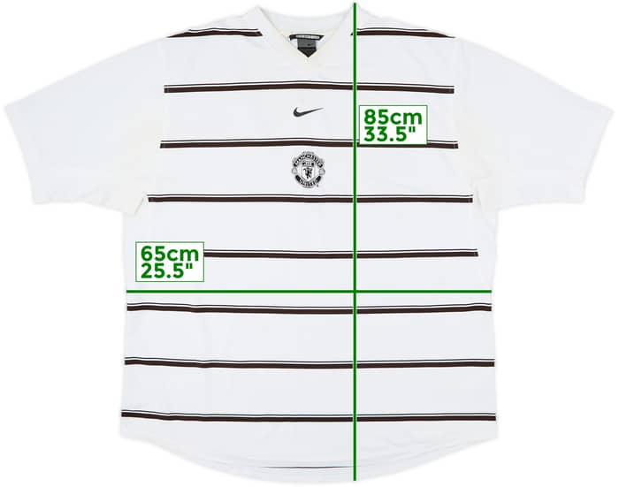 2003-04 Manchester United Nike Training Shirt - 5/10 - (XXL)