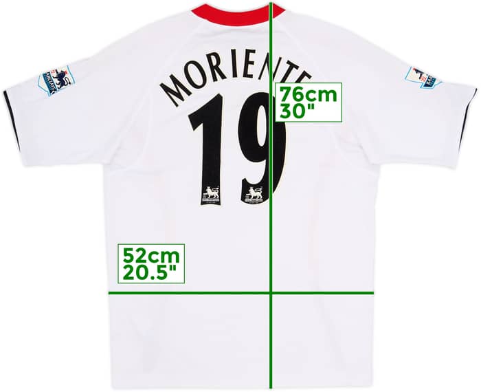 2005-06 Liverpool Away Shirt Morientes #19 - 7/10 - (M)