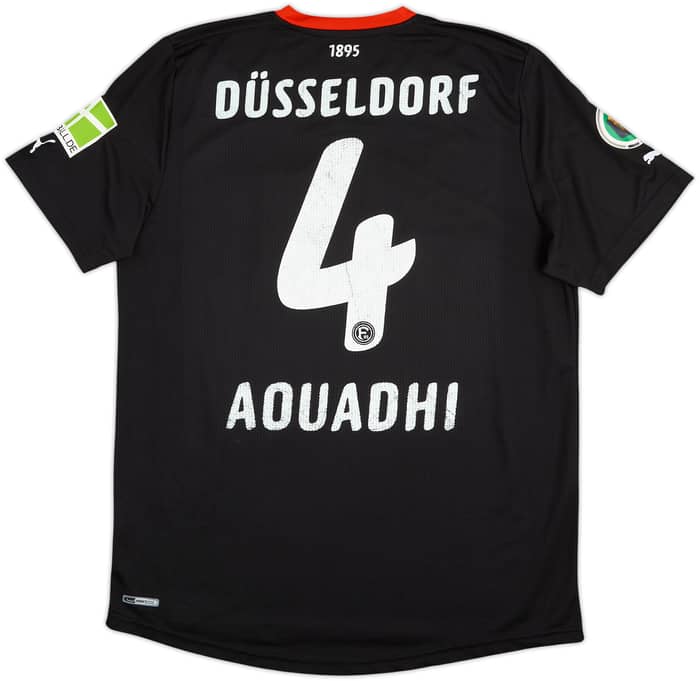 2011-12 Fortuna Dusseldorf Match Issue DFB-Pokal Away Shirt Aouadhi #4