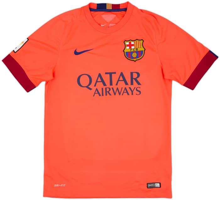 2014-15 Barcelona Away Shirt Messi #10 - 8/10 - (S)