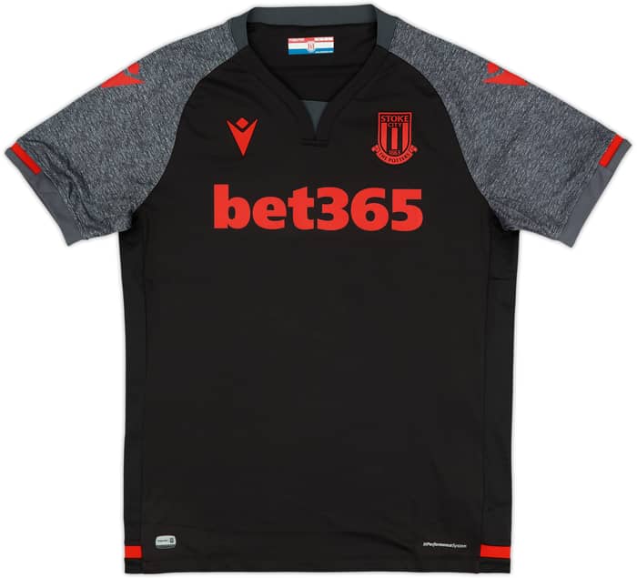 2019-20 Stoke City Away Shirt Allen #4 - 8/10 - (L)