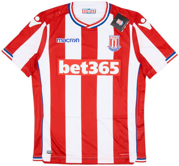 2017-18 Stoke City Home Shirt (M)