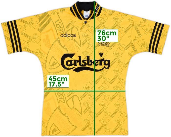 1994-96 Liverpool Third Shirt - 8/10 - (S)