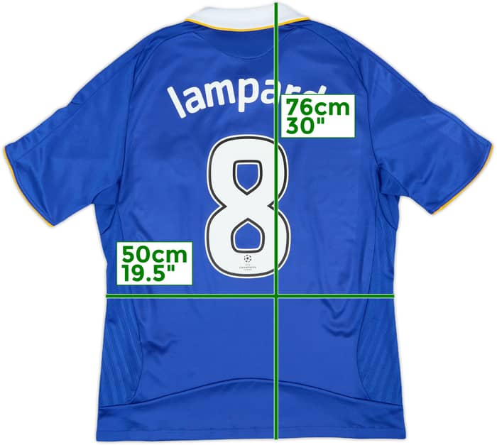 2008-09 Chelsea Home Shirt Lampard #8 - 6/10 - (M)