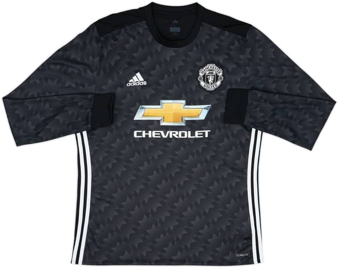 2017-18 Manchester United Away L/S Shirt Ibrahimovic #10 - 8/10 - (L)