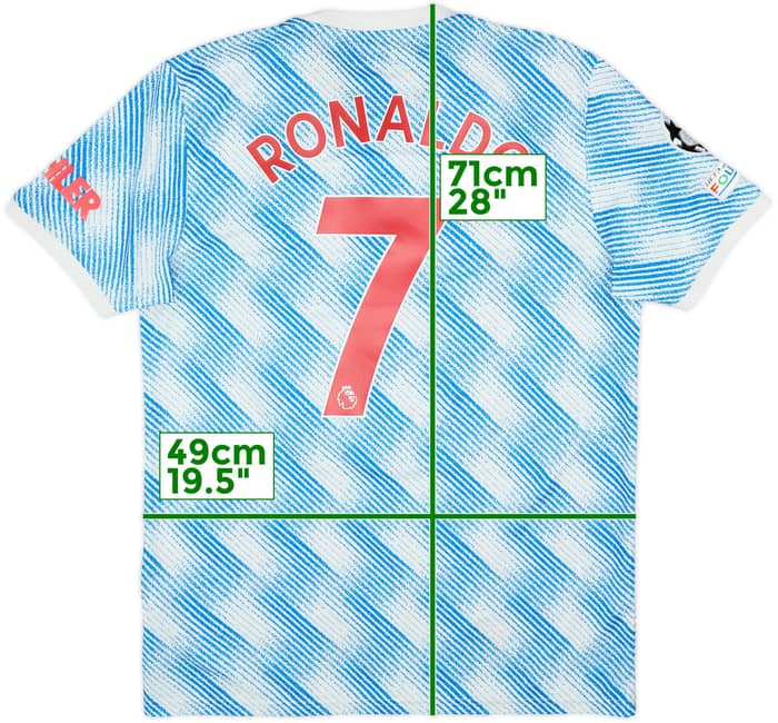 2021-22 Manchester United Away Shirt Ronaldo #7 - 8/10 - (M)