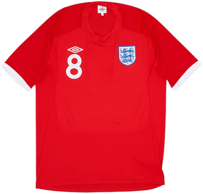 2010-11 England Away Shirt Lampard #8 - 10/10 - (L)