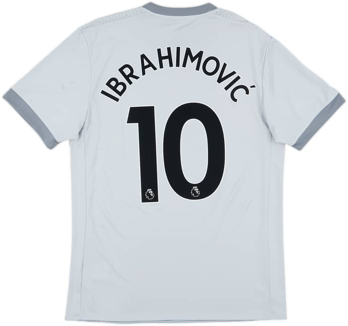 2017-18 Manchester United Third Shirt Ibrahimovic #10 - 9/10 - (M)