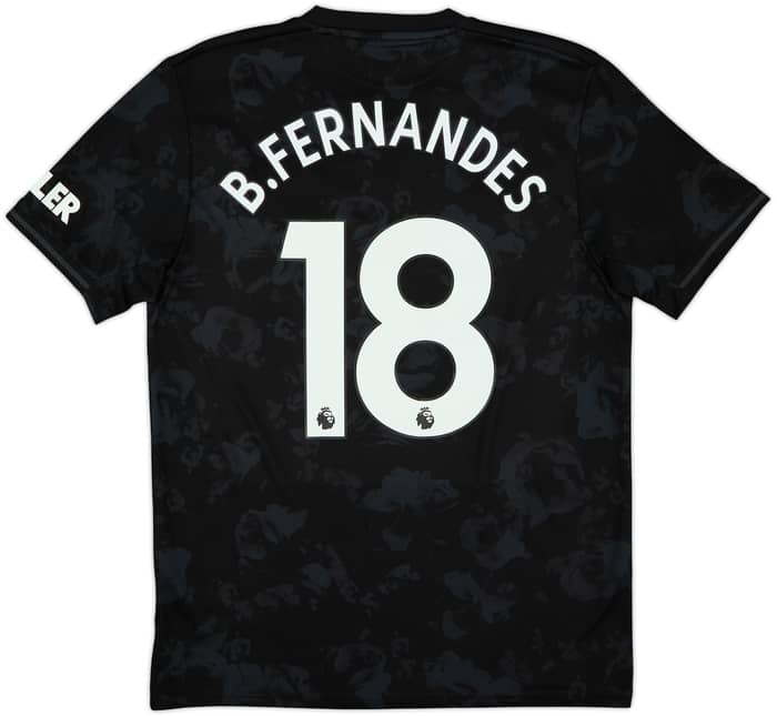 2019-20 Manchester United Third Shirt B.Fernandes #18 - 9/10 - (M)