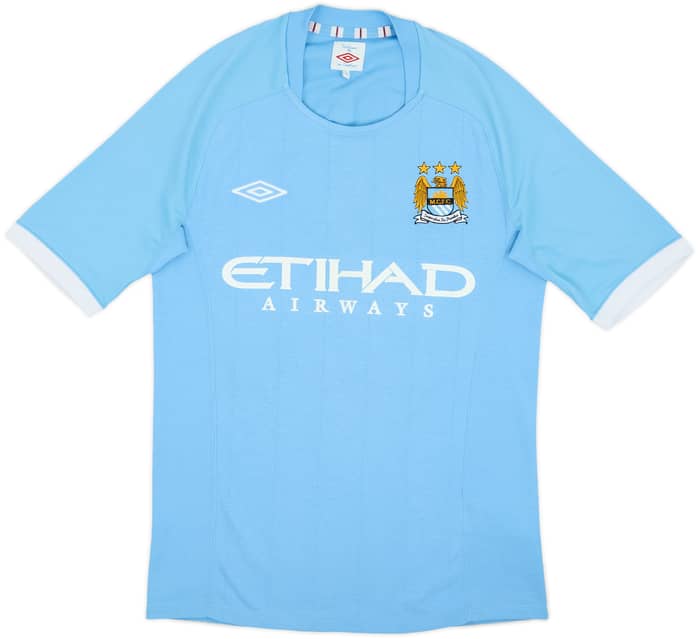 2010-11 Manchester City Home Shirt Toure Yaya #42 - 6/10 - (S)