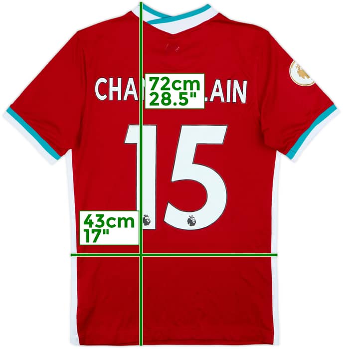 2020-21 Liverpool Home Shirt Chamberlain #15 - 8/10 - (S)