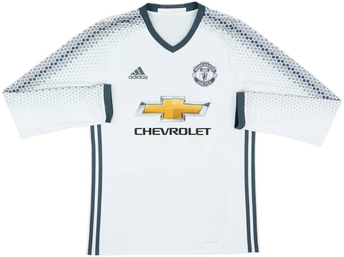 2016-17 Manchester United Third L/S Shirt Rooney #10 - 8/10 - (S)