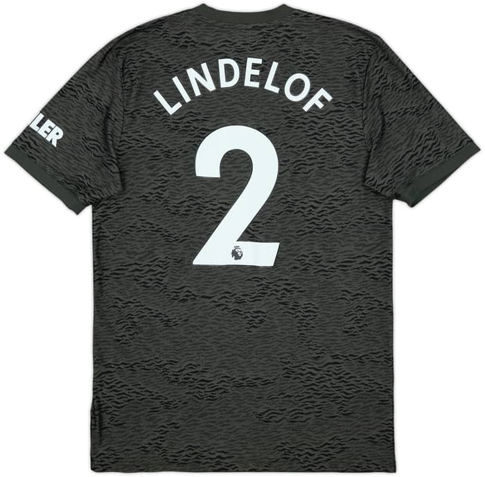 2020-21 Manchester United Away Shirt Lindelof #2 - 9/10 - (M)