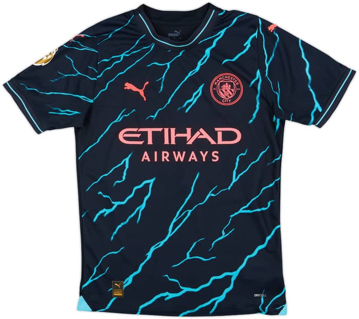 2023-24 Manchester City Third Shirt Gvardiol #24 - 7/10 - (S)