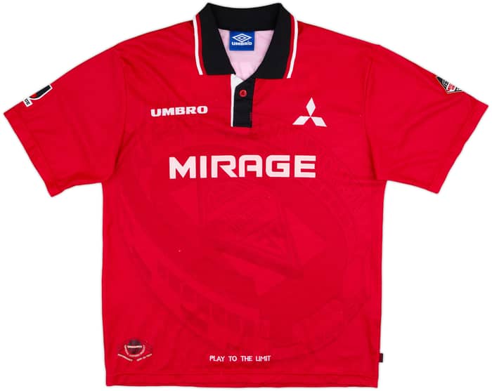 1997 Urawa Red Diamonds Home Shirt - 8/10 - (L)